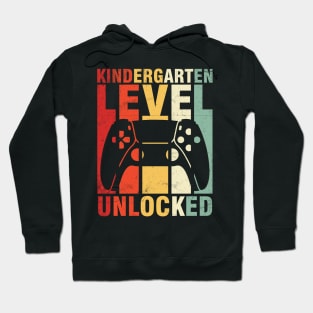Gamer Student Kindergarten Level Unlocked Back To School Day Hoodie